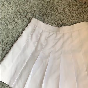 Ruffle skater tennis skirt